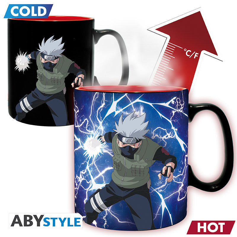 ABYMUGA502 - NARUTO SHIPPUDEN - MUG HEAT CHANGE 460ML - KAKASHI/ITACHI