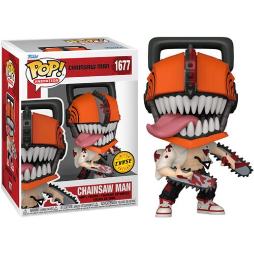 CHAINSAW MAN - POP FUNKO VINYL FIGURE 1677 CHAINSAW MAN CHASE 9CM