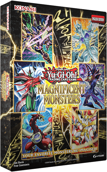 BOX YU-GI-OH! - MAGNIFICENT MONSTERS (3 BUSTE) - ITA
