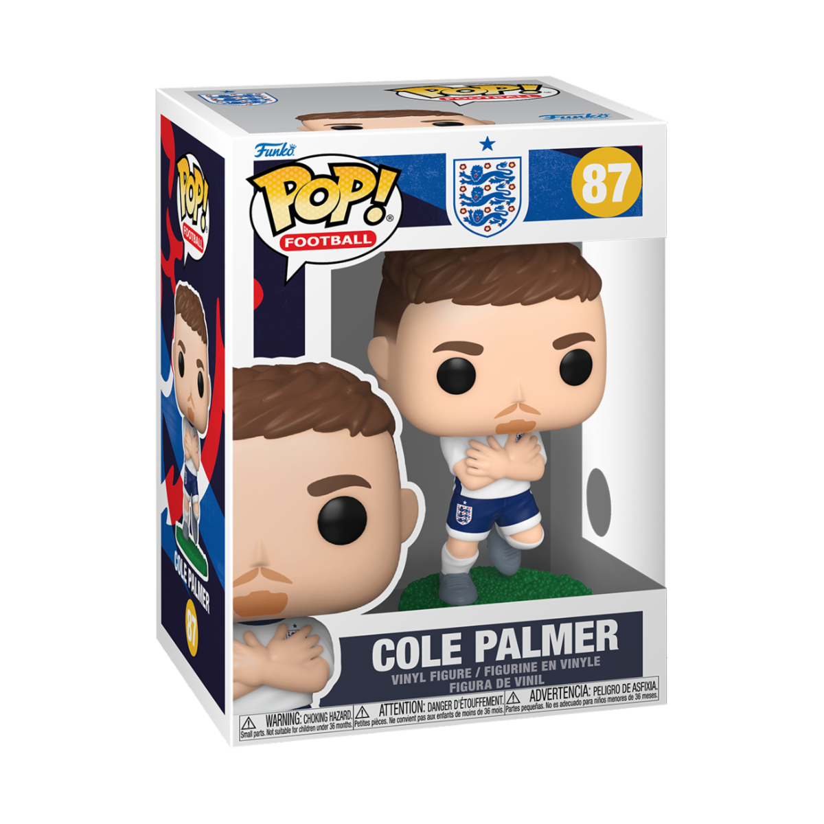 WORLD CUP 2026 - ENGLAND - POP FUNKO VINYL FIGURE 87 COLE PALMER 9CM