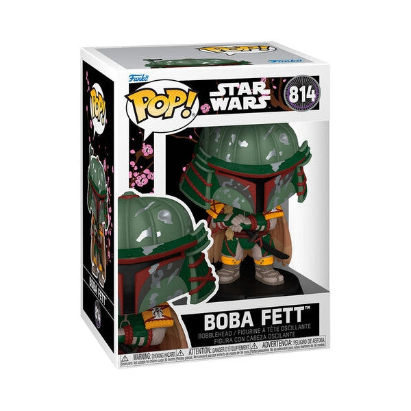 STAR WARS IMPRESSIONS S2 - POP FUNKO VINYL FIGURE 814 BOBA FETT 9CM