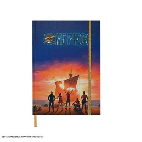 CR5190 - ONE PIECE - QUADERNO - BATTELLO AL TRAMONTO