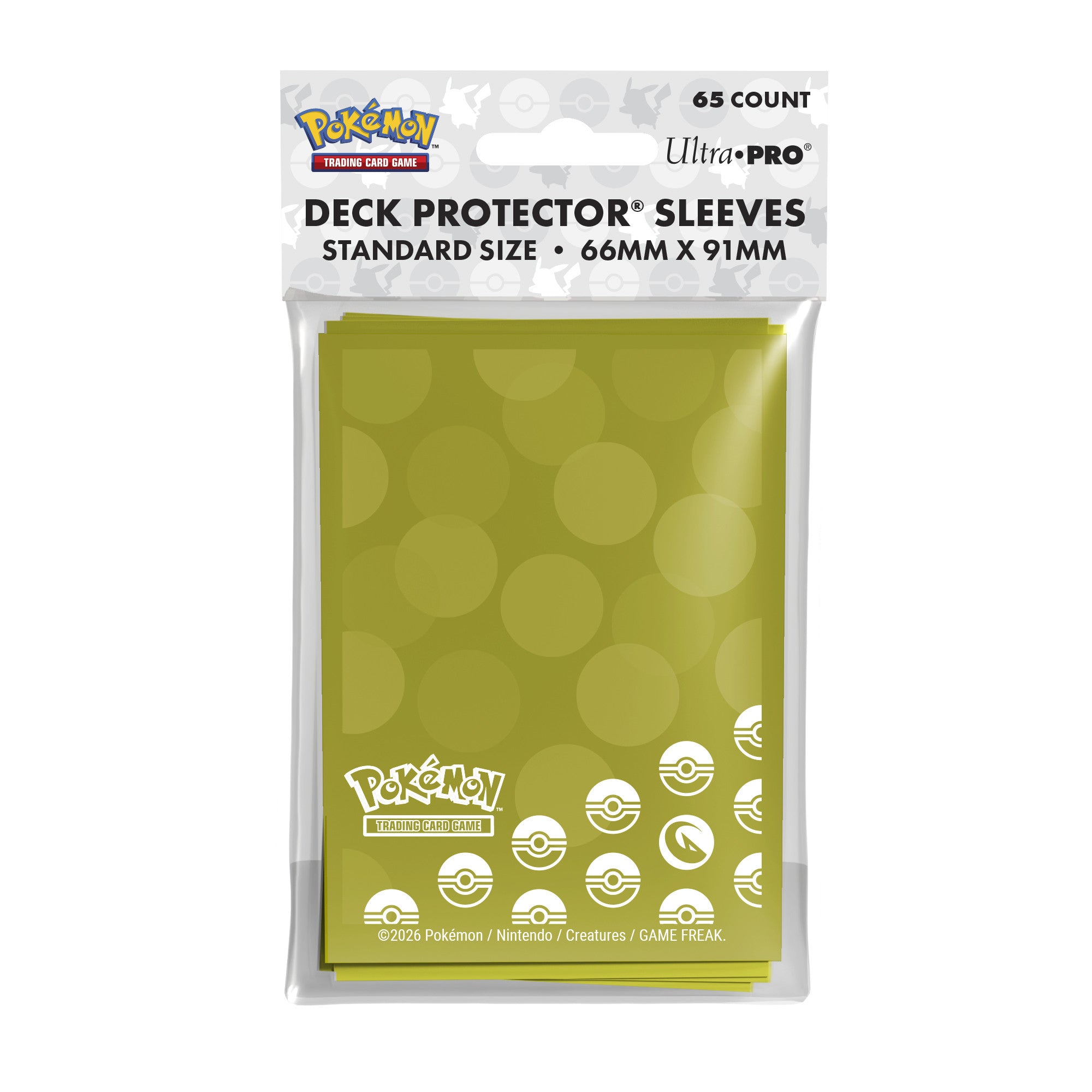16750 - 65 DECK PROTECTOR SLEEVES - POKEMON - DRAGON TYPE