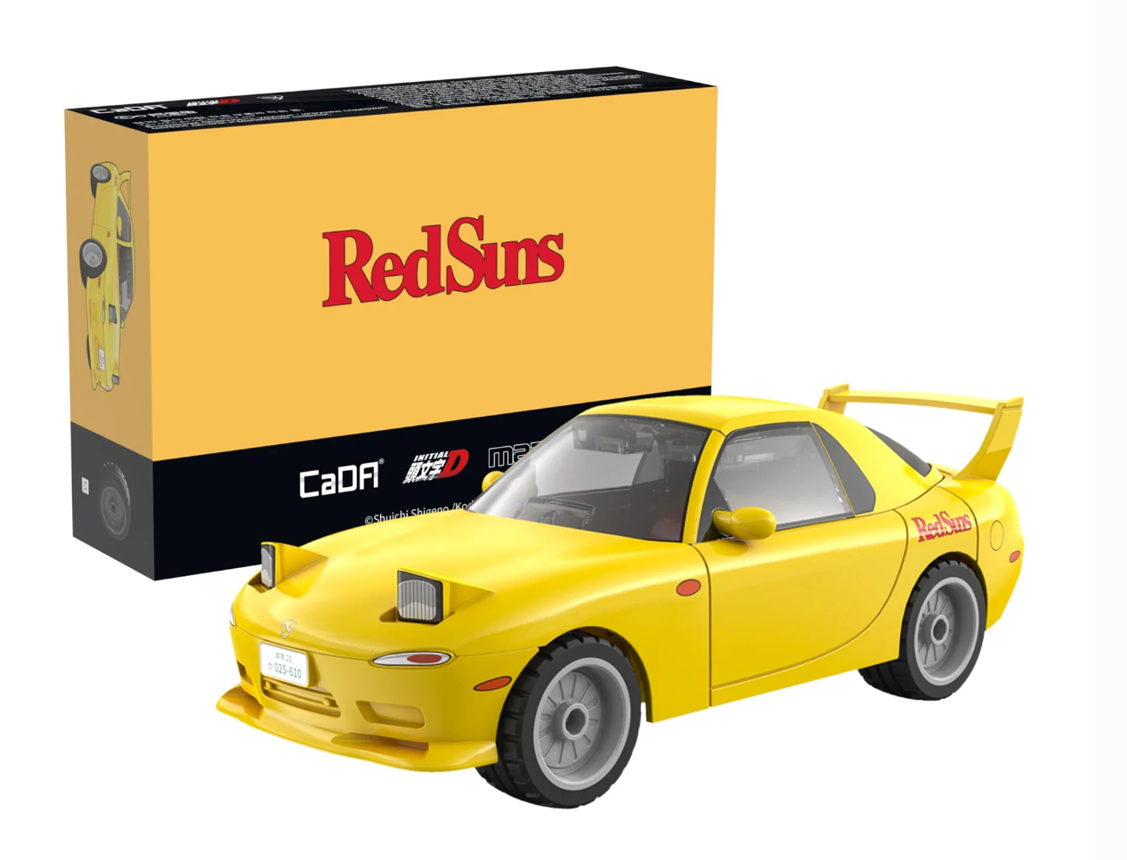 DBLC55013W - CADA - INITIAL D - MAZDA GIALLA FD3S RX-7 - 278PZ