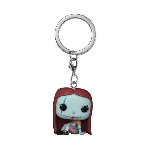 DISNEY - NIGHTMARE BEFORE CHRISTMAS - POP FUNKO VINYL KEYCHAIN SALLY SEWING 4CM