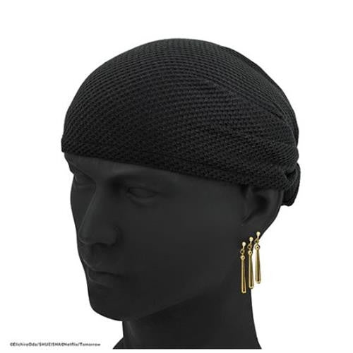 CR1990 - ONE PIECE - BANDANA E ORECCHINI DI ZORO