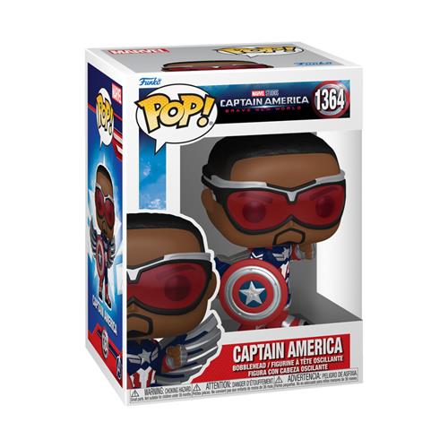 MARVEL: CAPTAIN AMERICA BRAVE NEW WORLD - POP FUNKO VINYL FIGURE 1364 CAPTAIN AMERICA 9CM