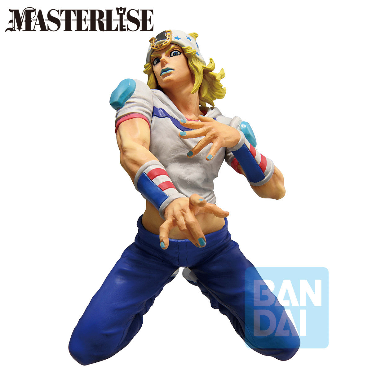 72420 - JOJO’S BIZARRE ADVENTURE - ICHIBANSHO FIGURE FROM STEEL BALL RUN - JOHNNY JOESTAR - STATUA 13CM