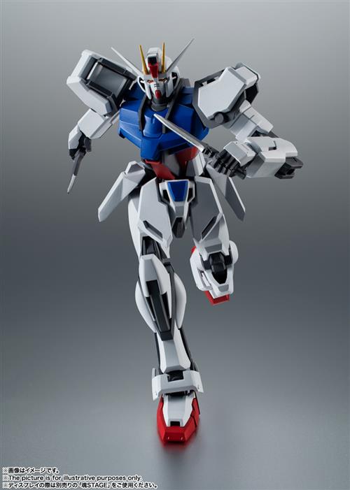 63453- THE ROBOT SPIRITS SIDE MS - GAT-X105 STRIKE GUNDAM VER. A.N.I.M.E. - ACTION FIGURE 13CM