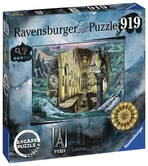 17281 8 - ESCAPE THE CIRCLE PUZZLE - THE CIRCLE IN PARIS 920 PEZZI