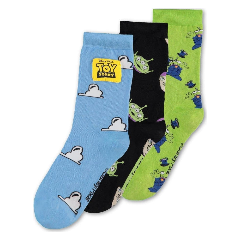 CR525143TOY-35/38 - TOY STORY 5 - CREW SOCKS (3PACK)
