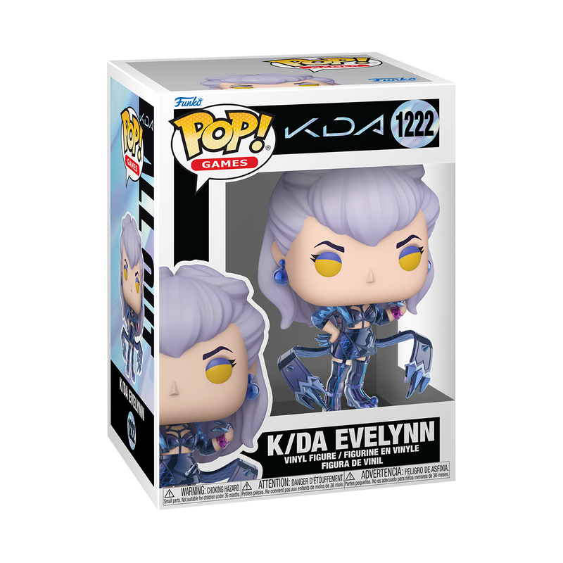 LEAGUE OF LEGENDS S5 - POP FUNKO VINYL FIGURE 1222 K/DA EVELYNN 9CM