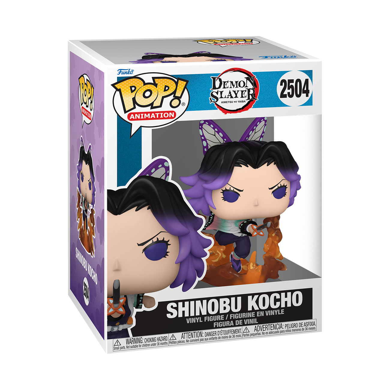 DEMON SLAYER MOVIE 1 - POP FUNKO PREMIUM VINYL FIGURE 2504 SHINOBU KOCHO 9CM