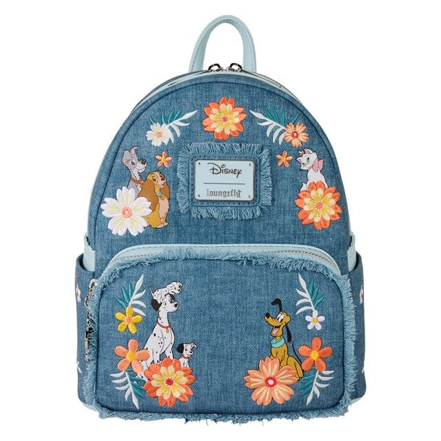 DISNEY - DOGS & CATS - ZAINETTO - FAUX DENIM FRINGE