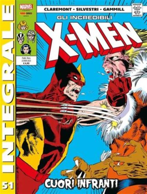 MARVEL INTEGRALE - X-MEN DI CHRIS CLAREMONT 51