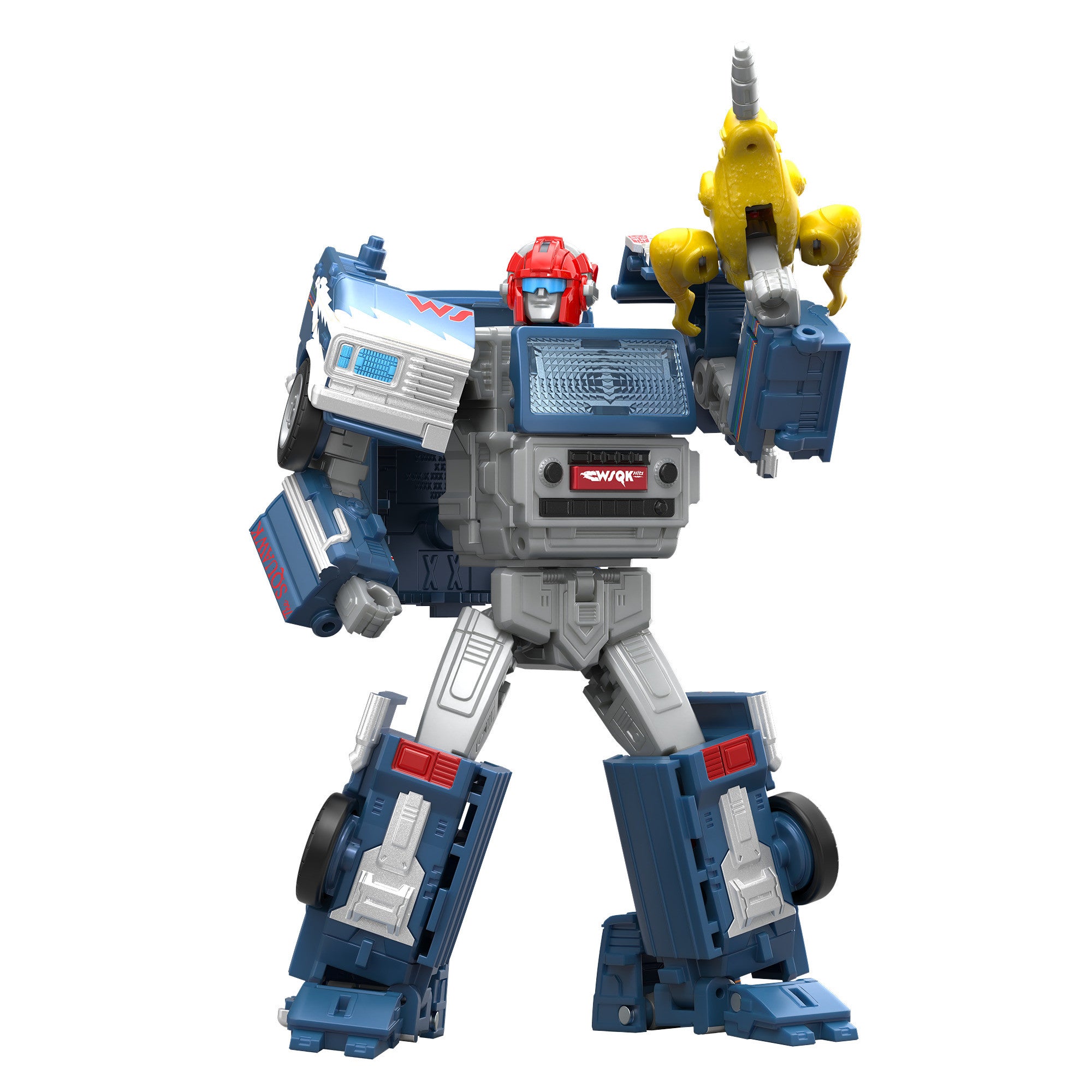 STRANGER THINGS X TRANSFORMERS - FREAKWENCY AND 8-TRAX - ACTION FIGURE 15CM