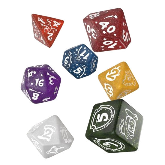 SMVF03 - SET 7 DADI - MY VERY FIRST SET - FAIRY DUST