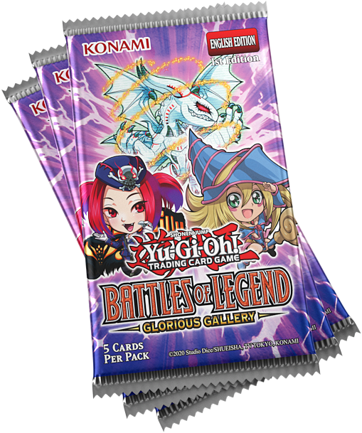 BOX YU-GI-OH! - BATTLE OF LEGEND: GLORIOUS GALLERY (24 BUSTE) - ENG