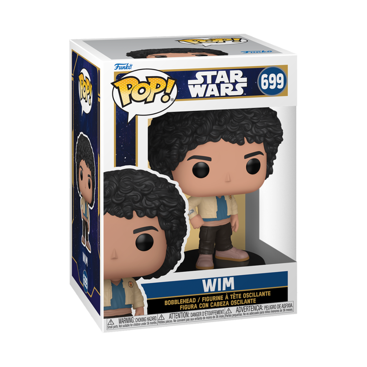 STAR WARS: SKELETON CREW - POP FUNKO VINYL FIGURE 699 WIM 9CM