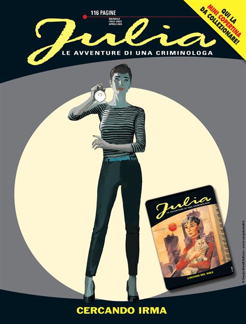 JULIA 295 - MINI COPERTINA - JULIA 1 GLI OCCHI DELL'ABISSO
