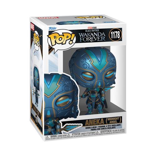 MARVEL: BLACK PANTHER WAKANDA FOREVER- POP FUNKO VINYL FIGURE 1178 ANEKA 9CM