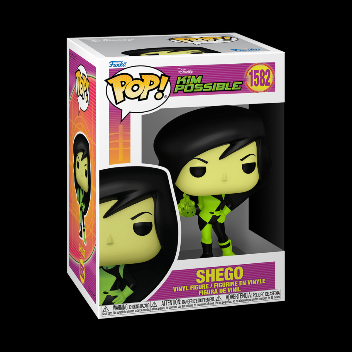 KIM POSSIBLE - POP FUNKO VINYL FIGURE 1582 SHEGO 9CM