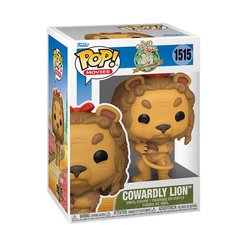 THE WIZARD OF OZ: 85TH ANNIVERSARY - POP FUNKO VINYL FIGURE 1515 COWARD LION REGULAR 9CM