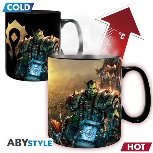 ABYMUG972 - WORLD OF WARCRAFT - TAZZA HEAT CHANGE 460ML - AZEROTH