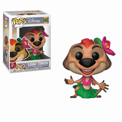 DISNEY - IL RE LEONE - POP FUNKO VINYL FIGURE 500 LUAU TIMON 9CM