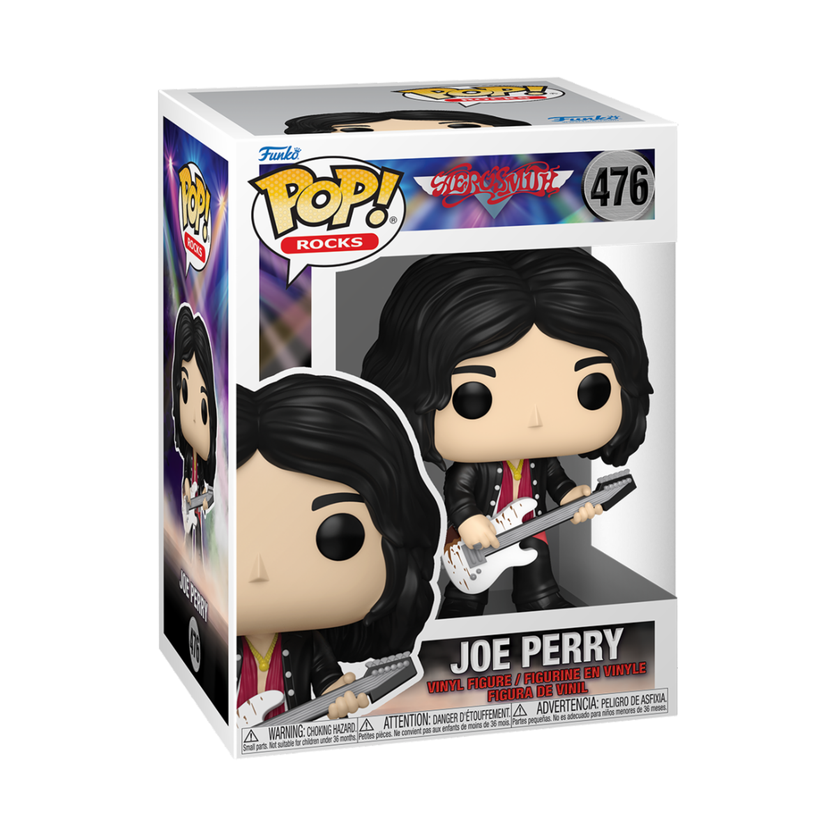 MUSIC: AEROSMITH - POP FUNKO VINYL FIGURE 476 JOE PERRY 9CM