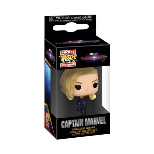 MARVEL: THE MARVELS - KEYCHAIN - CAPTAIN MARVEL 4CM