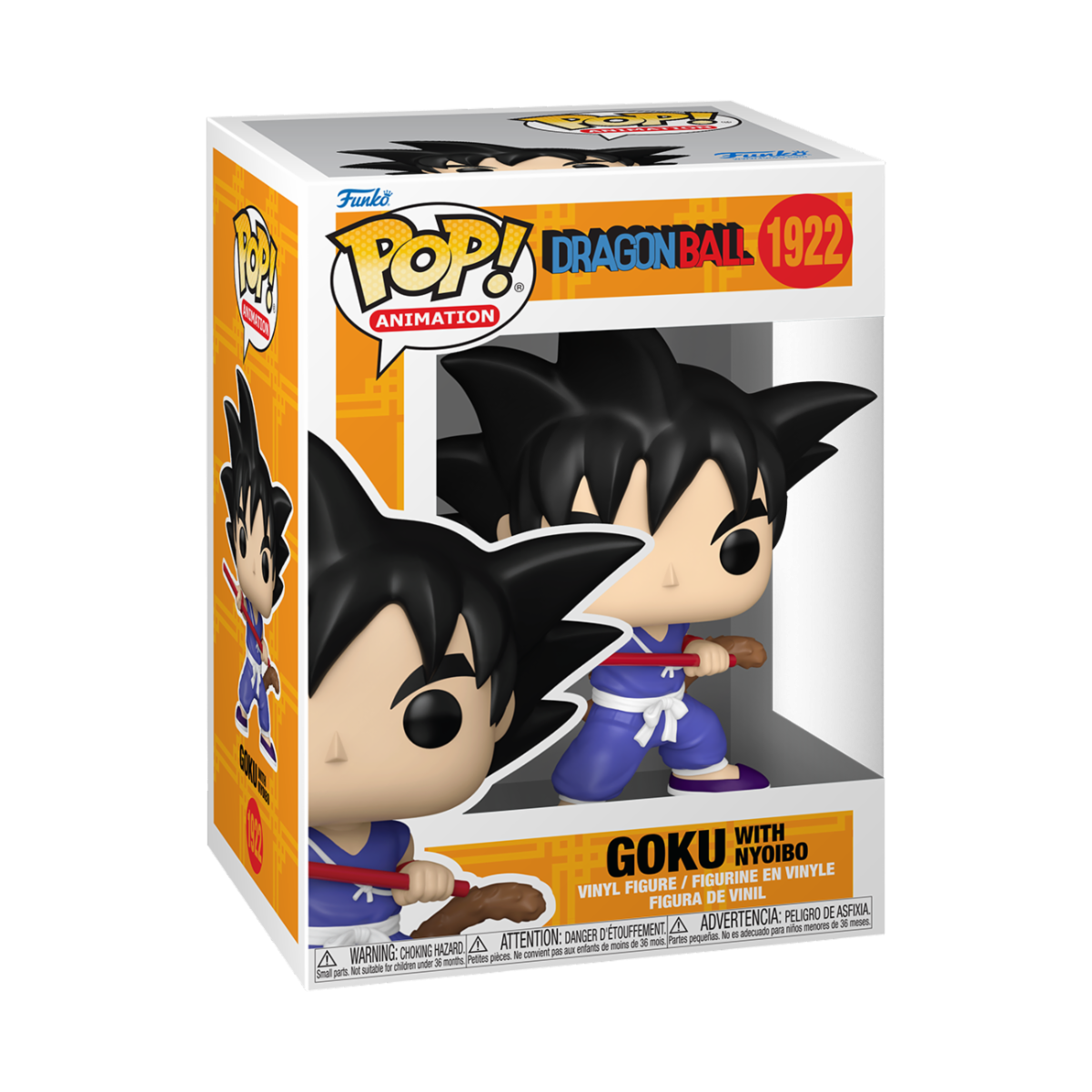 DRAGON BALL - POP FUNKO VINYL FIGURE 1922 GOKU(NYOIBOU) 9CM