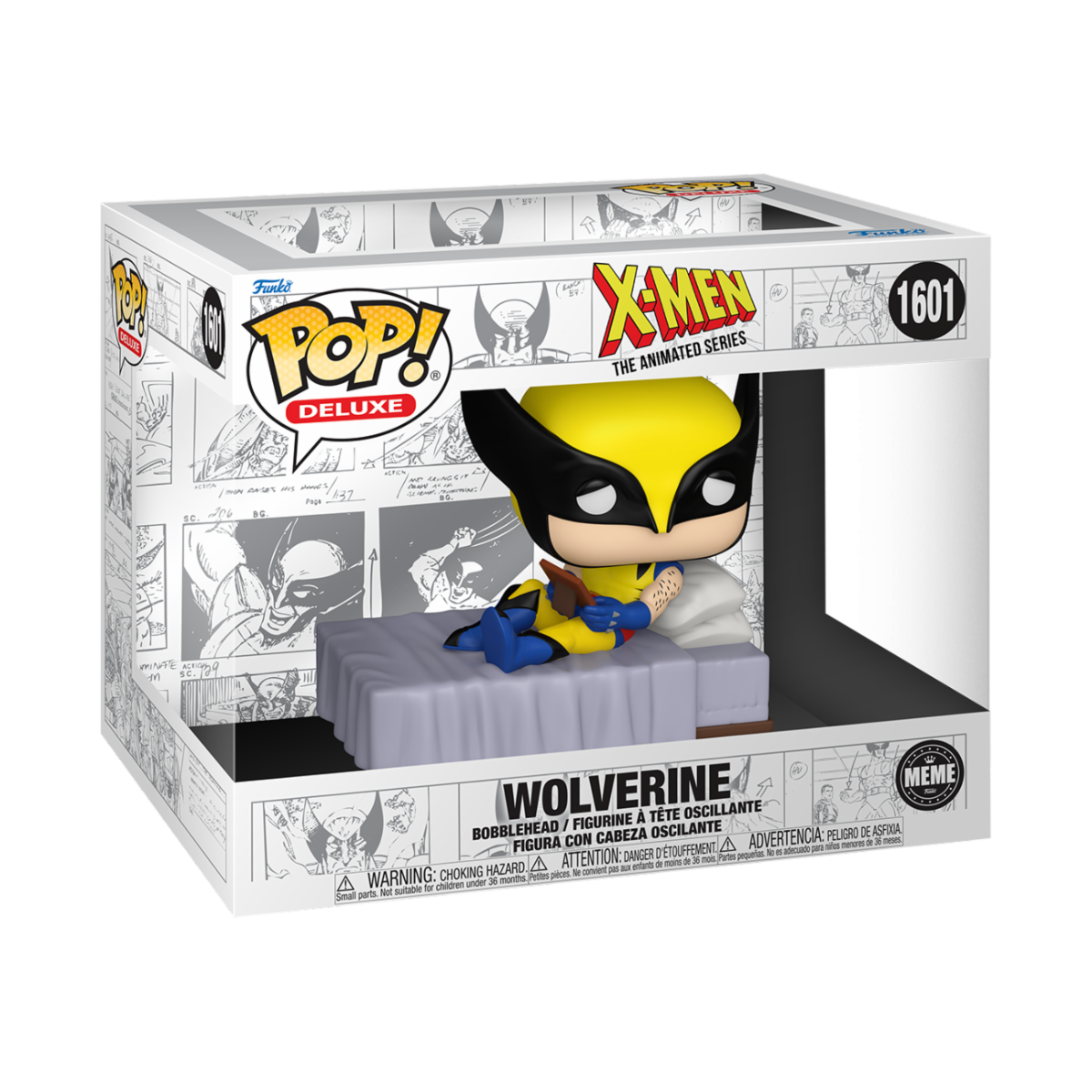 MEME S2 - POP FUNKO DELUXE VINYL FIGURE - WOLVERINE (WOLVERINE'S CRUSH) 15CM