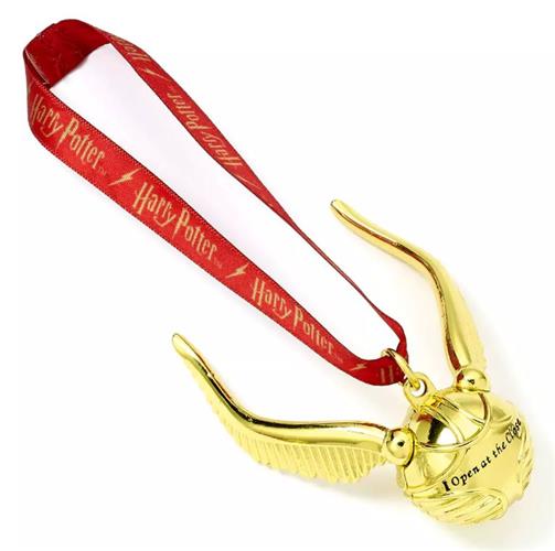 HPCD0004 - HARRY POTTER - DECORAZIONE DI NATALE - BOCCINO D'ORO