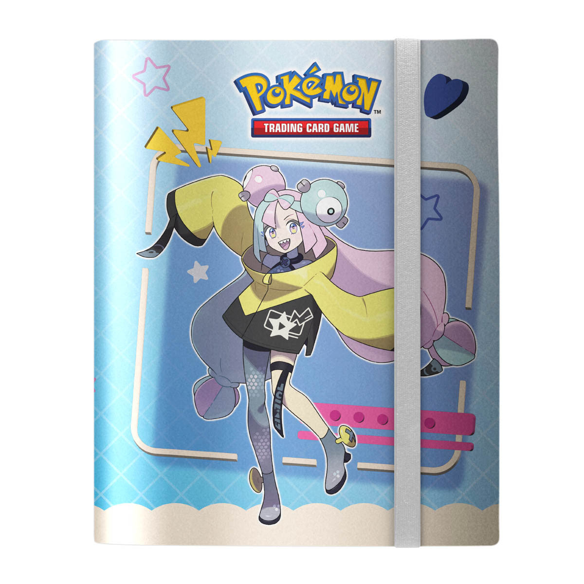 16630 - ALBUM 9 TASCHE PORTFOLIO PRO-BINDER - POKEMON - IONO AND BELLIBOLT