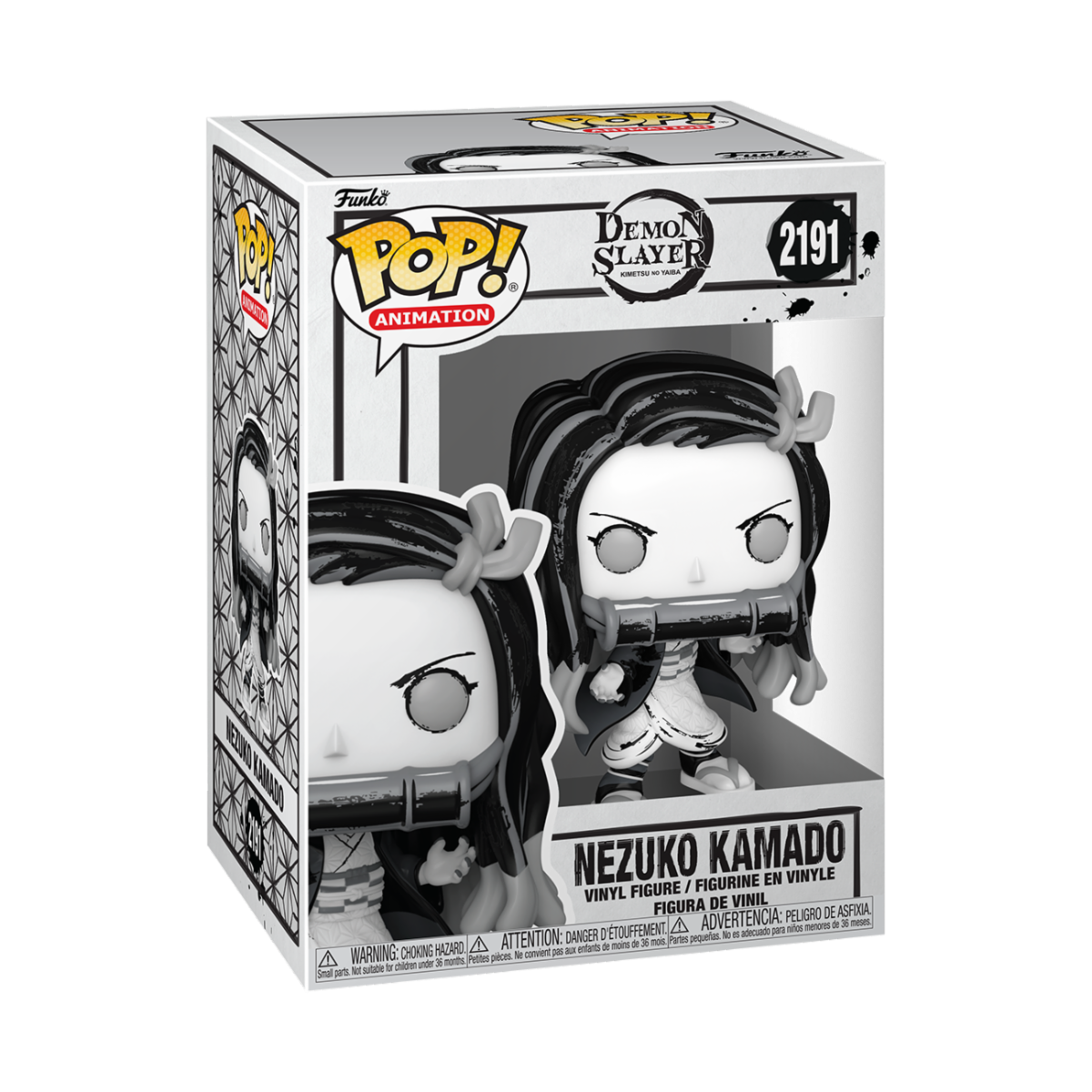 DEMON SLAYER S10 - POP FUNKO VINYL FIGURE 2191 NEZUKO KAMADO (SUMI-INK) 9CM