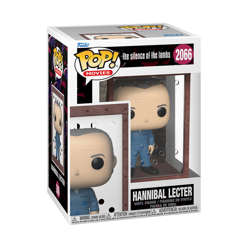 THE SILENCE OF THE LAMBS - POP FUNKO VINYL FIGURE 2066 HANNIBAL LECTER 9CM