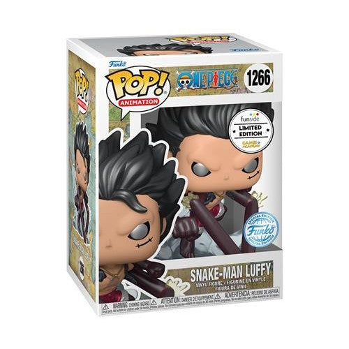ONE PIECE - POP FUNKO VINYL FIGURE 1266 SNAKE-MAN LUFFY (MT) 9CM GA EXCL
