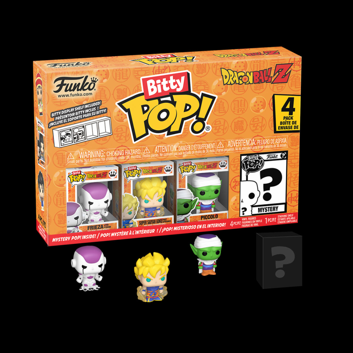 73026 - DRAGON BALL Z - FUNKO BITTY POP VINYL FIGURE - FRIEZA (4PK)