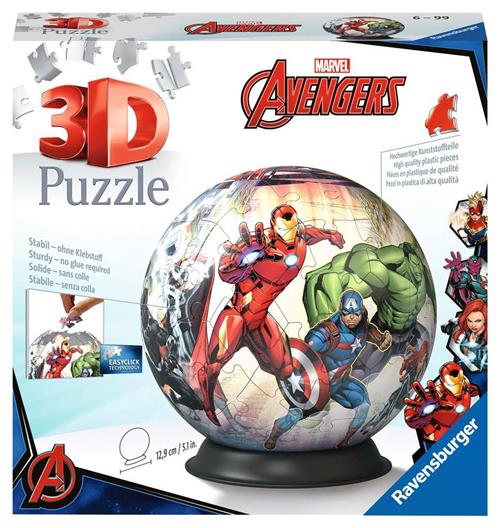 11496 - AVENGERS - PUZZLE 3D - PUZZLE BALL