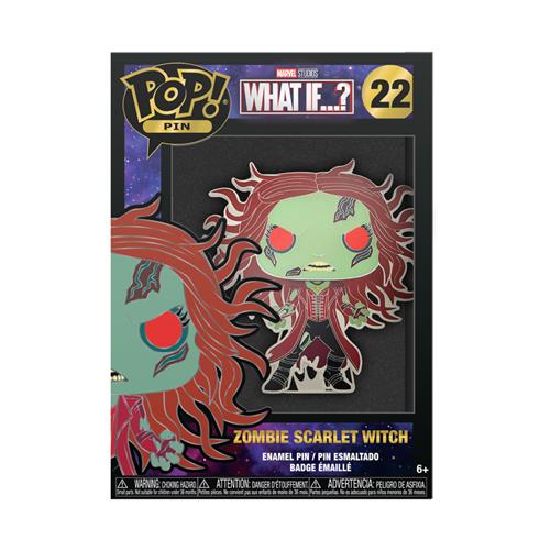 MARVEL: WHAT IF - POP LARGE PIN ENAMEL 22 ZOMBIE WANDA MAXIMOFF W/CHASE (GW) REGULAR