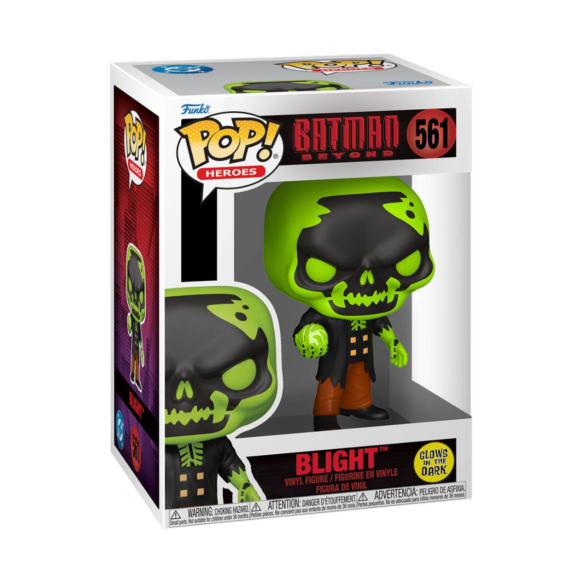 DC COMICS: BATMAN BEYOND - POP FUNKO VINYL FIGURE 561 BLIGHT 9CM