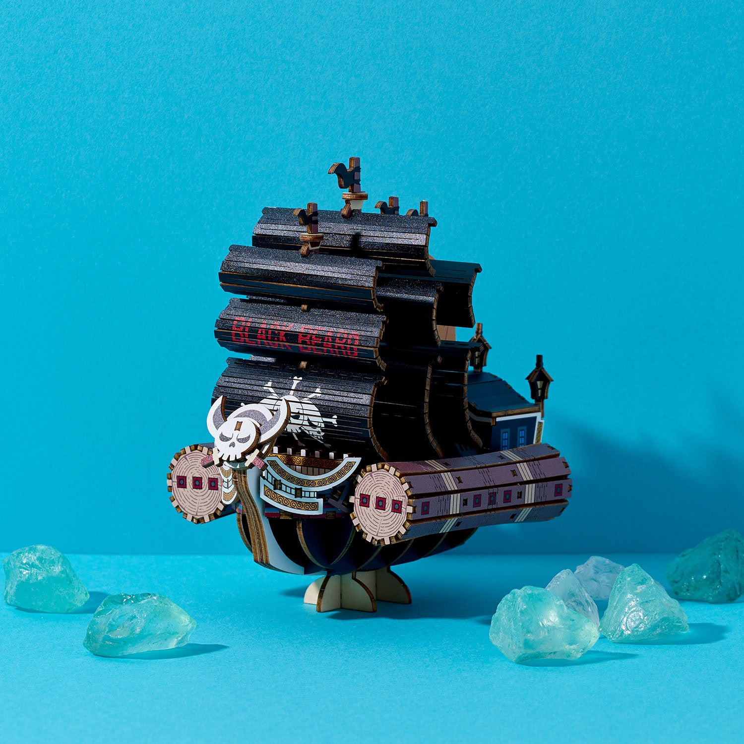 WB66005 - DIY PUZZLE BOAT - ONE PIECE - WA-GU-MI SABER OF XEBEC