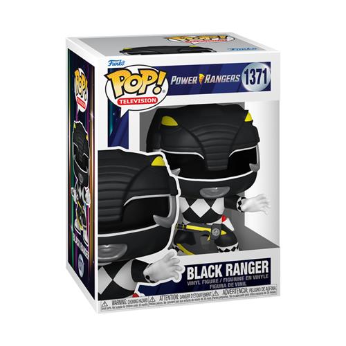 POWER RANGERS: 30TH ANNIVERSARY - POP FUNKO VINYL FIGURE 1371 BLACK RANGER 9CM