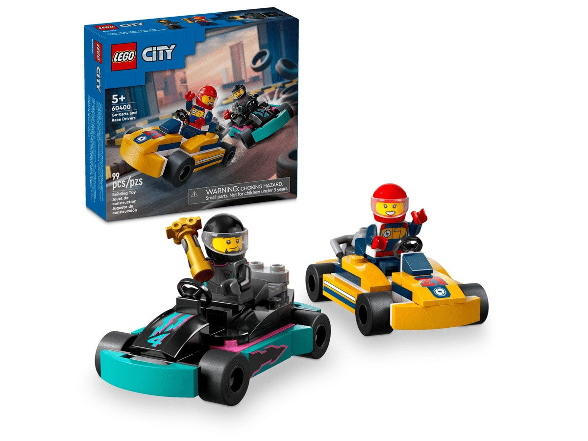 60400 - CITY GREAT VEHICLES - GO-KART E PILOTI