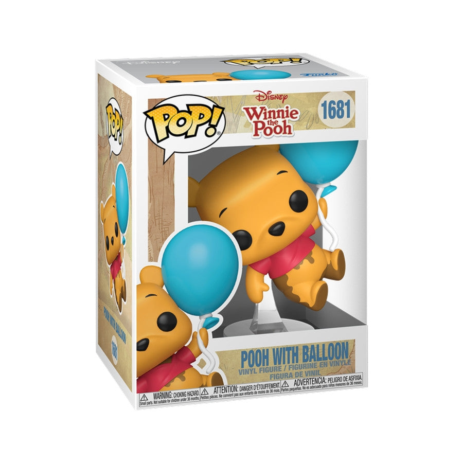 WINNIE THE POOH S4 - POP FUNKO VINYL FIGURE - WTP S4 1681 POOH WITH BALLOON 9CM