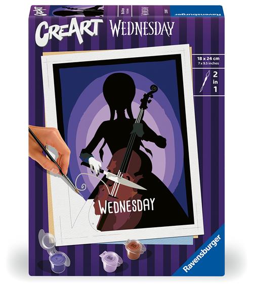 23889 - CREART SERIE D TREND PER ADULTI - WEDNESDAY