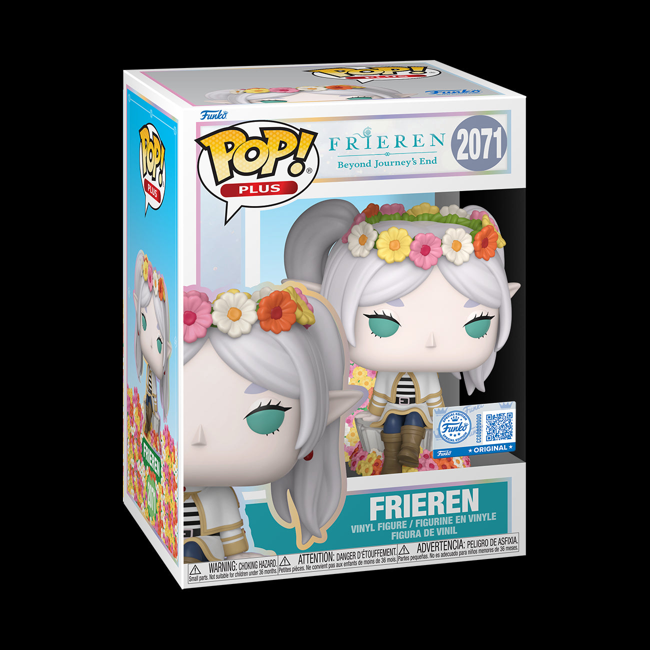 FRIEREN - POP FUNKO VINYL FIGURE 2071 - FRIEREN (FLOWER CROWN) 9CM FUNSIDE EXCL