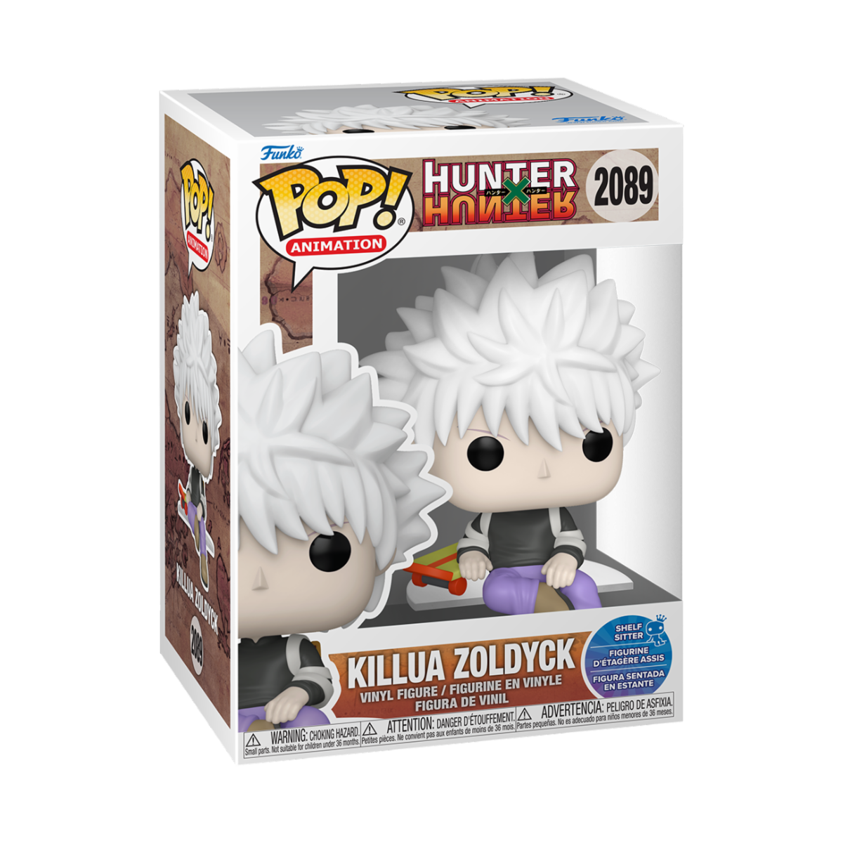 HUNTER X HUNTER - POP FUNKO VINYL FIGURE 2089 KILLUA ZOLDYCK (SIT) 9CM