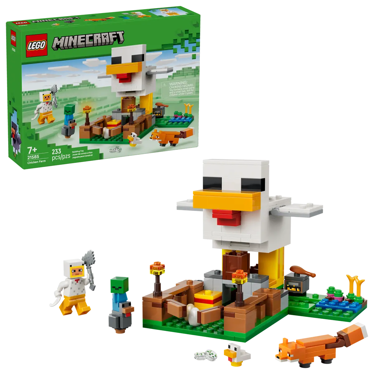 21585 - MINECRAFT - FATTORIA DI GALLINE